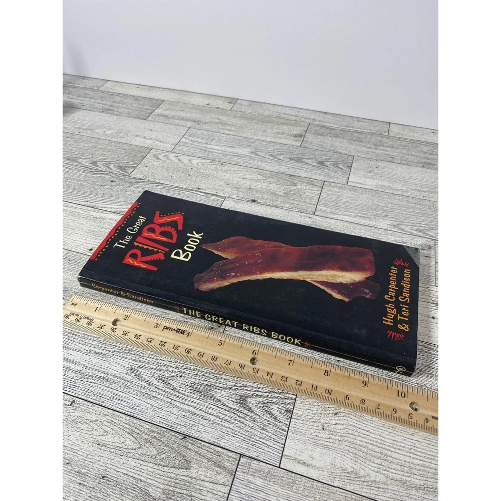 The Great Ribs Book by‎ Hugh Carpenter and Teri Sandison Cookbook BBQ Recipes